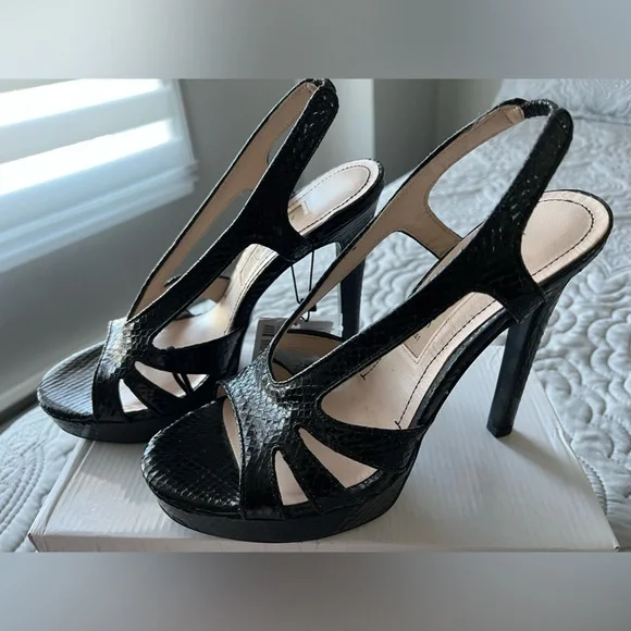 Zara Shoes Zara Patent Sandal Heels Brand New Size 4 Poshmark